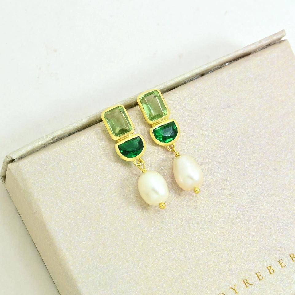 ORECCHINI MERYL VERDE