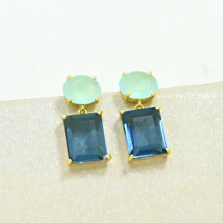 ORECCHINI AMY BLU