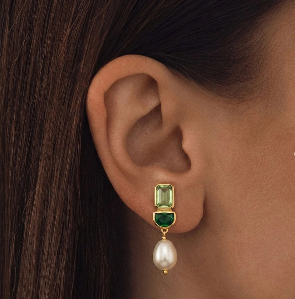 ORECCHINI MERYL VERDE